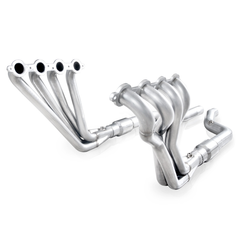 Stainless Works 2010-15 Camaro 6.2L Headers 2in Primaries 3in Collectors High-Flow Cats - CA11H3CAT