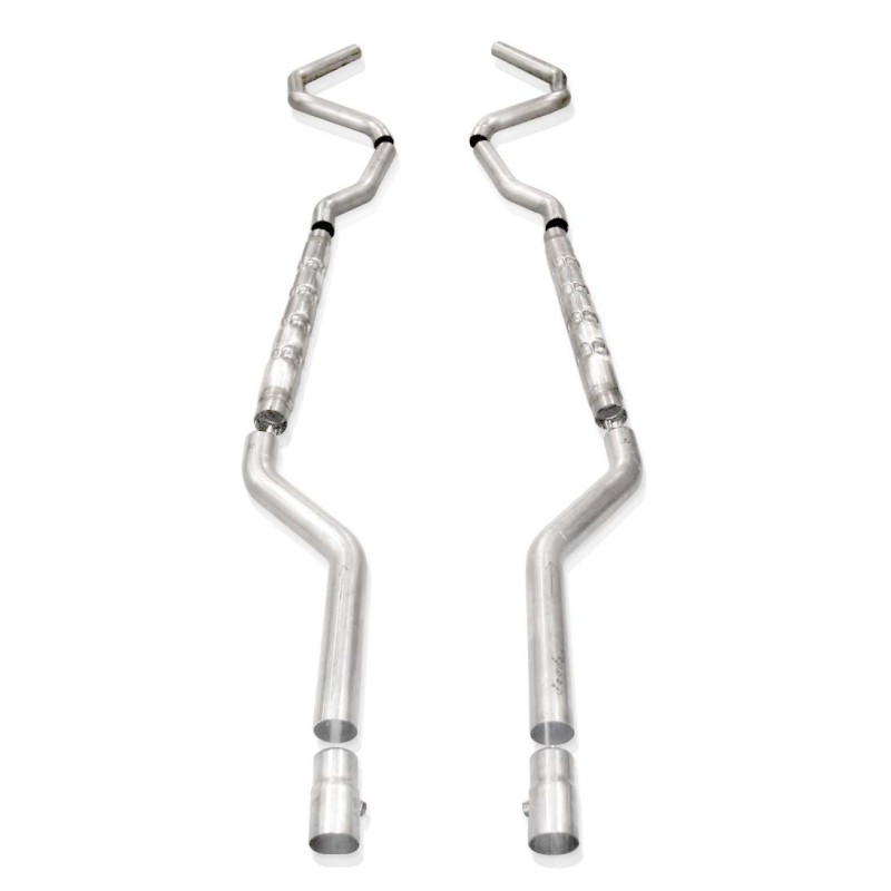 Stainless Works Chevy Camaro 1967-69 Exhaust 3in Stainless Chambered No X-Pipe - CA679LSCH