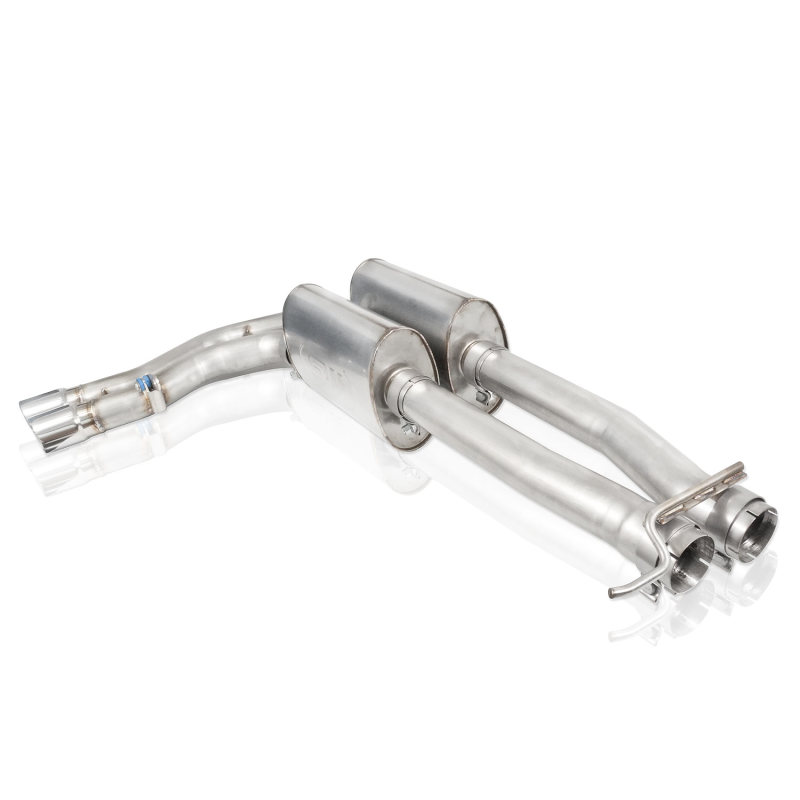 Stainless Works Chevy Silverado/GMC Sierra 2007-16 5.3L/6.2L Exhaust Before Passenger Rear Tire Exit - CT14CBFT