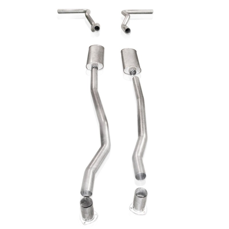 Stainless Works Chevy/GMC Truck 1967-87 Exhaust 3in Turbo Muffler System - CT6773TS