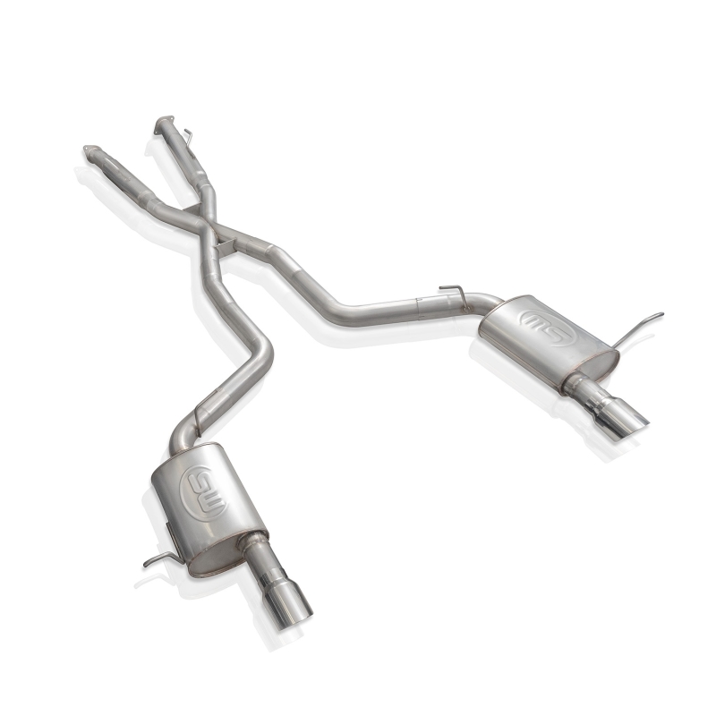 Stainless Works 11-20 Dodge Durango 5.7L 3in Legend Catback w/4in Polished Tips - DUR11CBL
