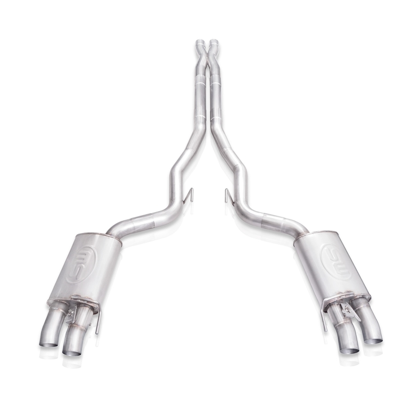 Stainless Works 2015+ Ford Shelby GT350 Legend Performance Connect X-Pipe Catback Exhaust w/Valves - GT350CBXPCL
