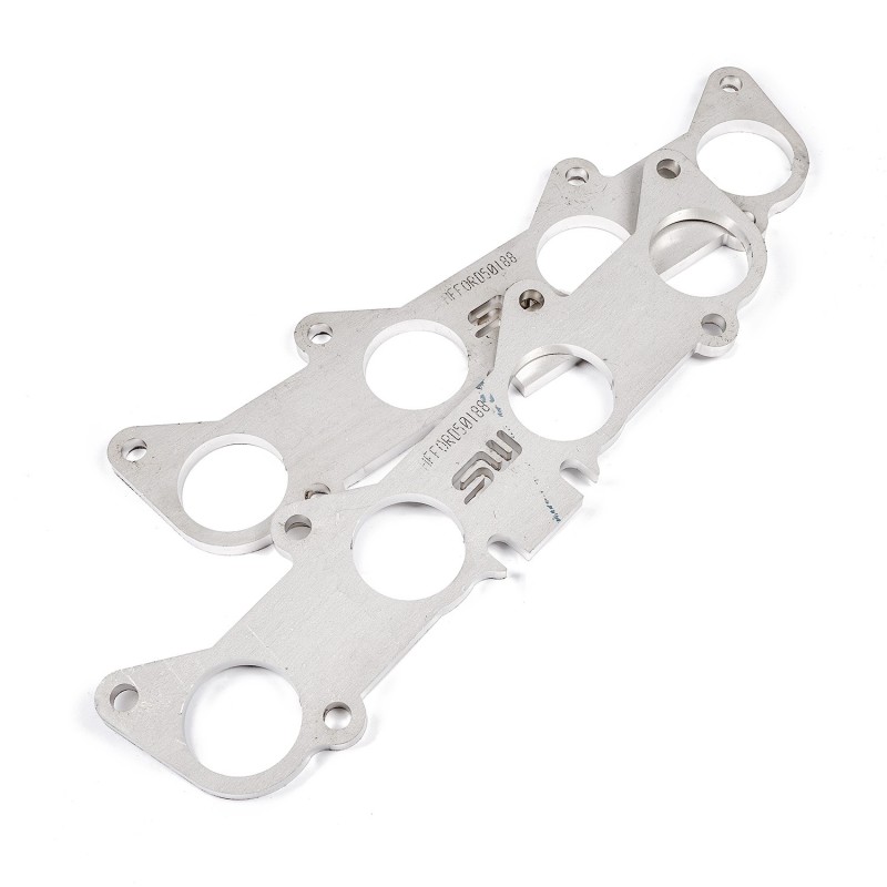 Stainless Works Ford 5.2L/5.0L Coyote Round Port Header 304SS Exhaust Flanges 1-3/4in Primaries - HFFORD5.0175