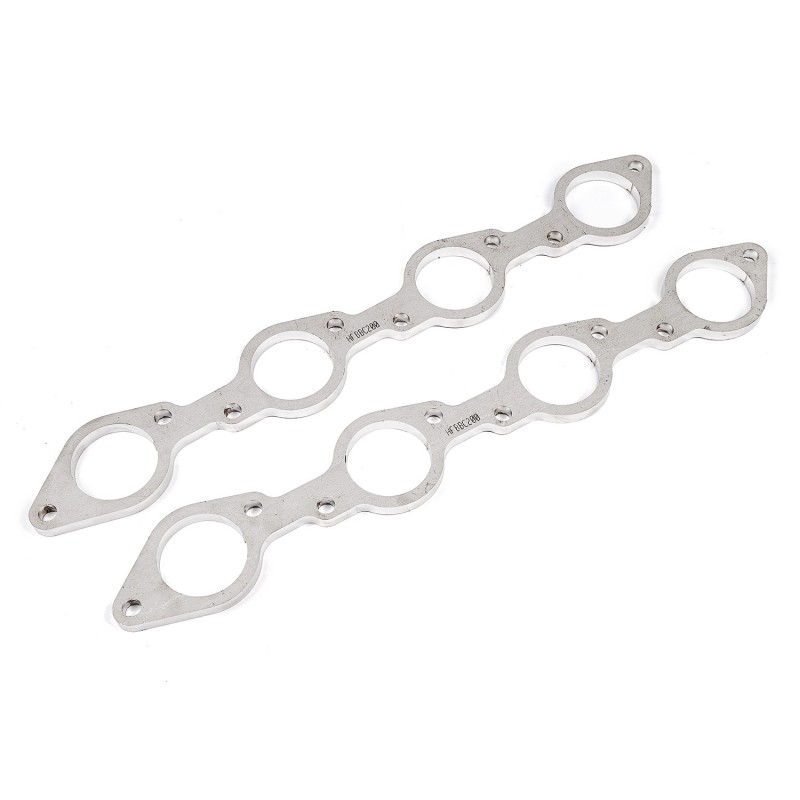 Stainless Works Big Block Chevy Round Port Header 304SS Exhaust Flanges 1-7/8in Primaries - HFBBC188