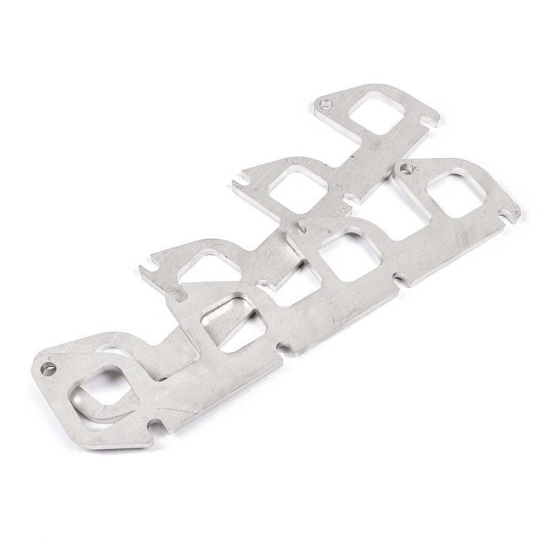 Stainless Works Ford 6.2L Square Port Shaped Header 304SS Exhaust Flanges 1-7/8in Primaries - HFFTR6.2188