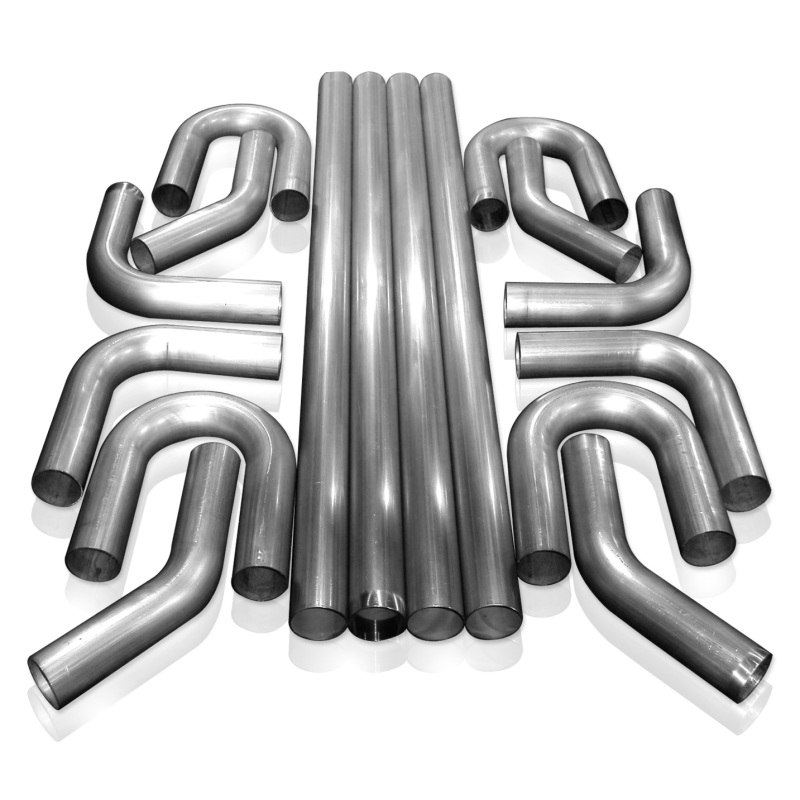 Stainless Works 3 1/2in Rod Builder Exhaust (Butt Weld Kit) - RB3.5