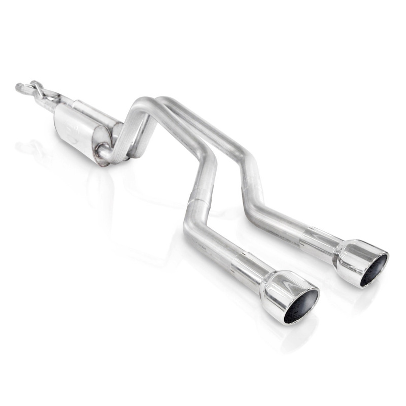 Stainless Works 2006-09 Trailblazer SS 6.0L 2-1/2in S-Tube Exhaust X-Pipe Side Bumper Exit - TBTDLMF