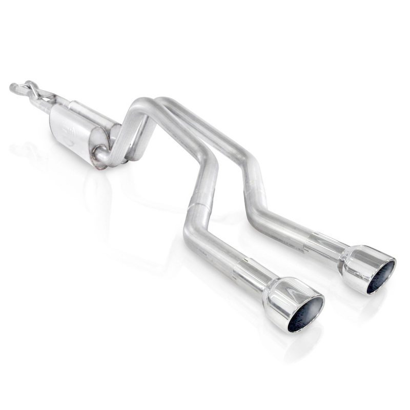 Stainless Works 2006-09 Trailblazer SS 6.0L 2-1/2in Chambered Exhaust X-Pipe Center Bumper Exit - TBTDCO