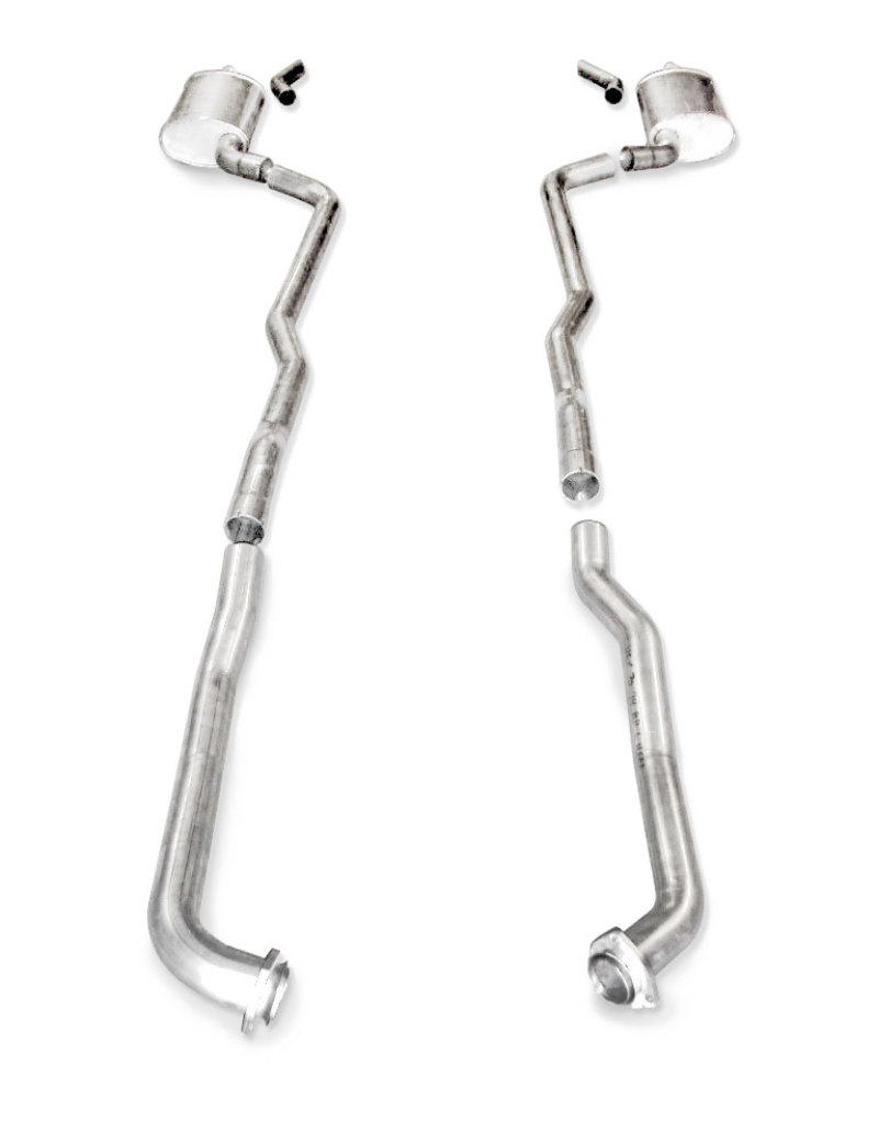 Stainless Works 1973-82 Corvette Exhaust BB Automatic Trans 2-1/2in Factory Connect - V7314300S