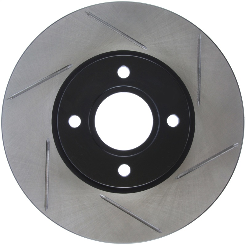 StopTech 14-18 Ford Fiesta Cryo Slotted Front Left Sport Brake Rotor - 126.61110CSL