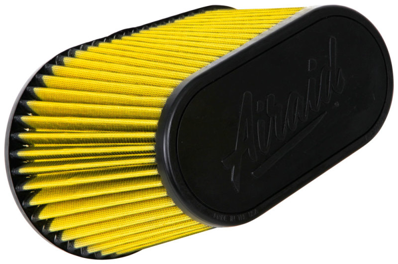 Airaid Universal Air Filter - Cone 4-1/2in FLG x 11-1/2x7in B x 9x4-1/2inTx 7-1/4in H - Synthaflow - 724-128