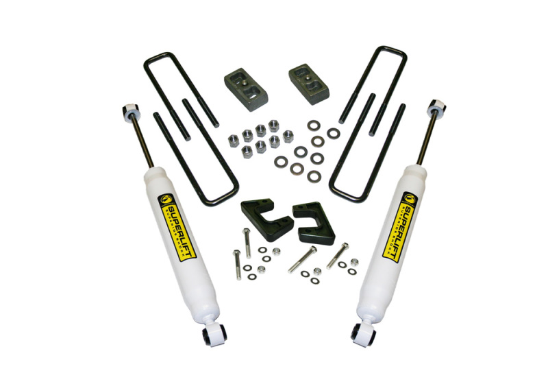 Superlift 07-13 Chevy Silv/GMC Sierra 1500 4WD 2in Lift Kit w/ Rear Superlift Shocks - K1001