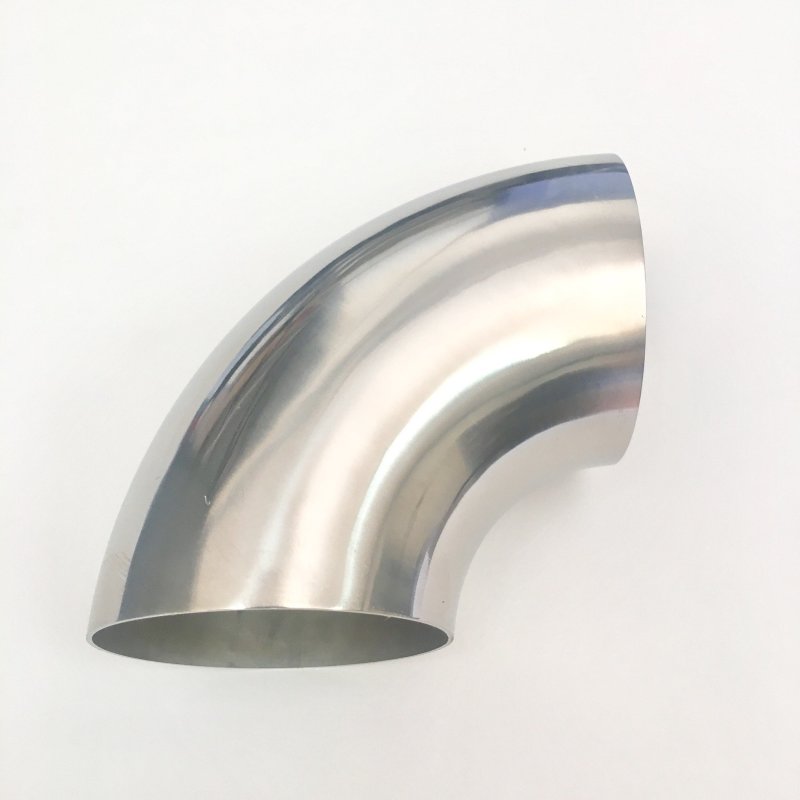 Ticon Industries 1in Diameter 90 1D/1in CLR 1mm/.039in Wall Thickness Titanium Elbow - 101-02553-3110