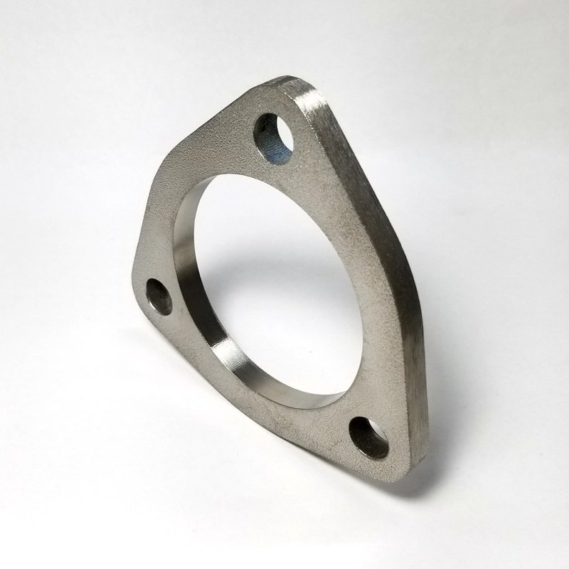 Ticon Industries 2.5in 3-Bolt Titanium Flange - 103-06330-0000