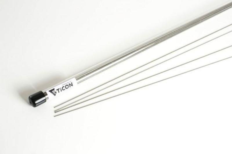 Ticon Industries 39in Length 1/2lb 2.2mm/.087in Filler Diamter CP1 Titanium Filler Rod - 110-00002-0001