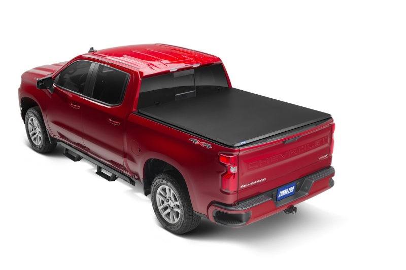 Tonno Pro 20-21 GM 25/3500HD 6.1ft w/o Factory Side Storage Boxes Tonno Fold Tri-Fold Tonneau Cover - 42-154