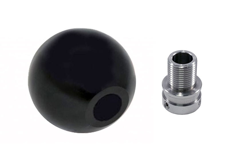 Torque Solution Billet Shift Knob (Black) Vokswagen/Audi Manual Transmission - TS-BSK-VWMBK