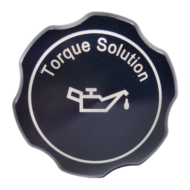 Torque Solution Billet Oil Cap 89+ Subaru - Black - TS-SU-313BK