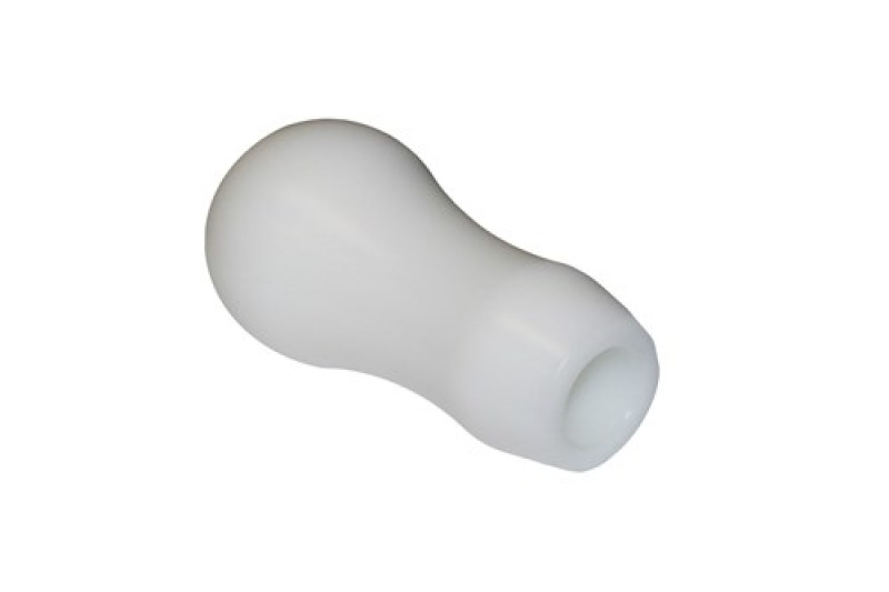 Torque Solution Delrin Tear Drop Tall Shift Knob (White): Universal 10x1.25 - TS-UNI-142W