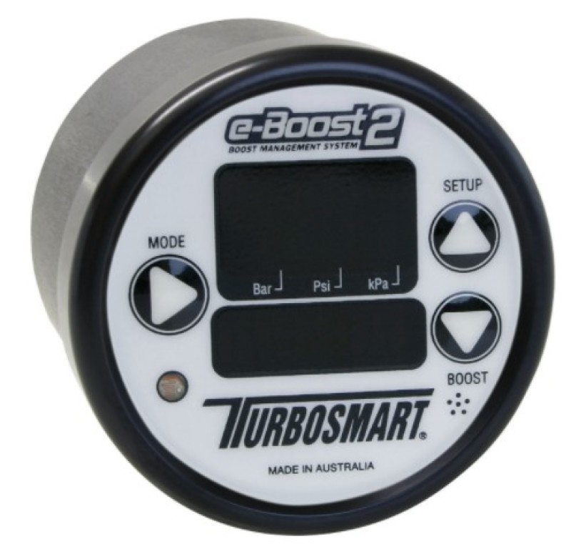 Turbosmart EB2 66mm Black Bezel Black Gauge Face Replacement Head Unit (Universal Part Number) - TS-0301-3006