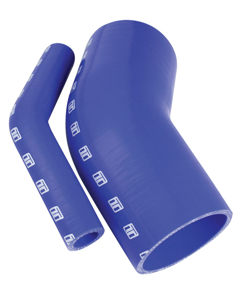 Turbosmart 45 Elbow 3.50 - Blue Silicone Hose - TS-HE45350-BE