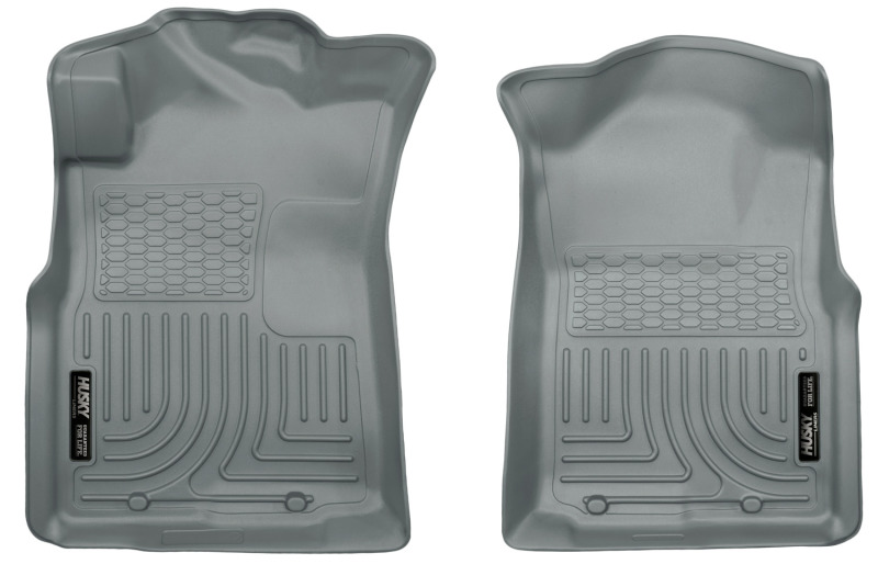 Husky Liners 05-15 Toyota Tacoma Crew/Extended/Standard Cab WeatherBeater Front Grey Floor Liners - 13942