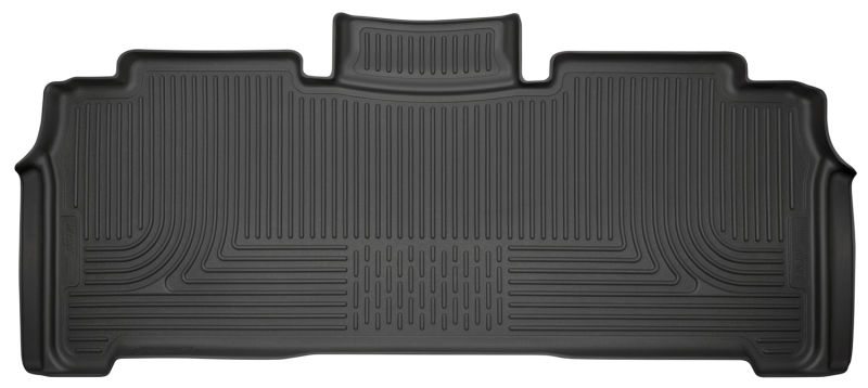 Husky Liners 2017 Chrysler Pacifica (Stow and Go) 2nd Row Black Floor Liners - 14011