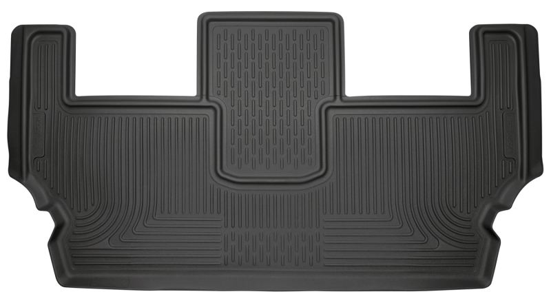 Husky Liners 2017 Chrysler Pacifica (Stow and Go) 3rd Row Black Floor Liners - 14021