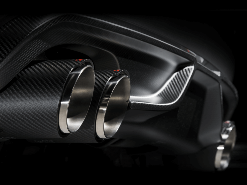 Akrapovic 2015+ BMW X5M (F85) Tail Pipe (Carbon) - Single - TP-CT/39