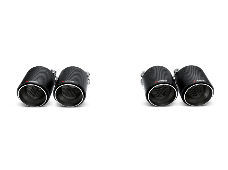 Akrapovic 14-17 BMW M3/M4 (F80/F82) Tail Pipe Set (Carbon) - TP-CT/26