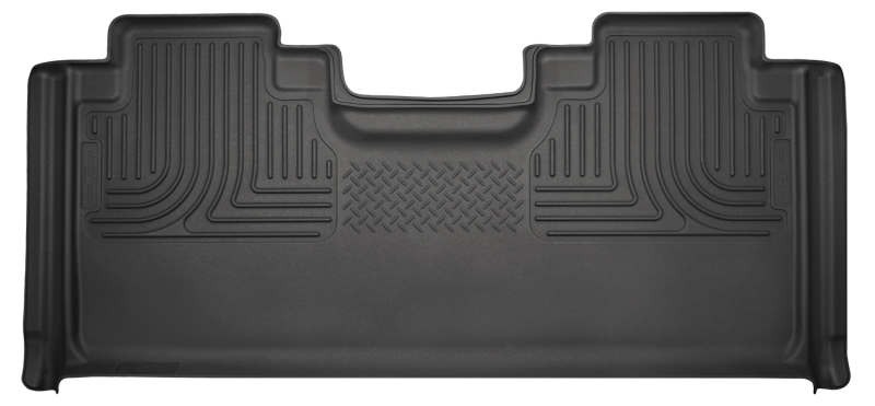 Husky Liners 15 Ford F-150 SuperCab WeatherBeater Black 2nd Seat Floor Liner - 19361