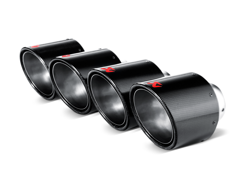 Akrapovic 06-13 Chevrolet Corvette ZO6/ZR1 (C6) Tail Pipe Set (Carbon 125 mm) - TP-NIR35C