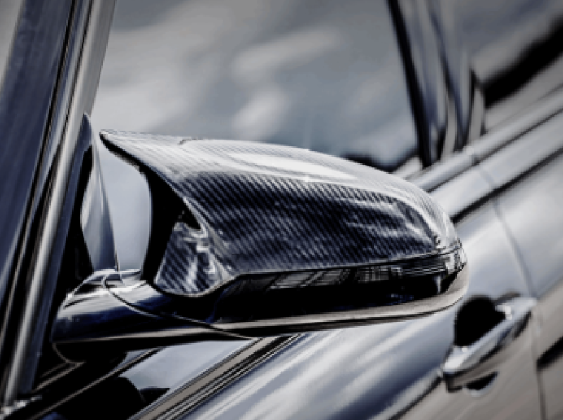 Akrapovic 2014+ BMW M3 (F80) Carbon Fiber Mirror Cap Set - High Gloss - WM-BM/CA/2/G
