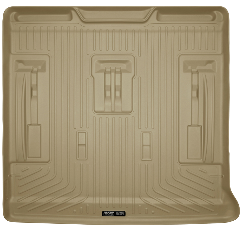 Husky Liners 07-13 GM Escalade/Suburban/Yukon WeatherBeater Tan Rear Cargo Liners - 28253