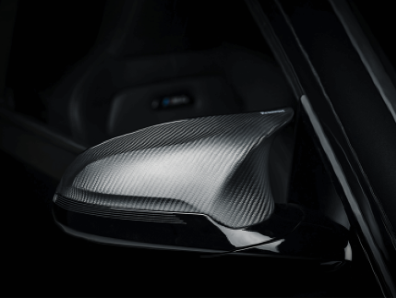 Akrapovic 2014+ BMW M3 (F80) Carbon Fiber Mirror Cap Set - Matte - WM-BM/CA/2/M