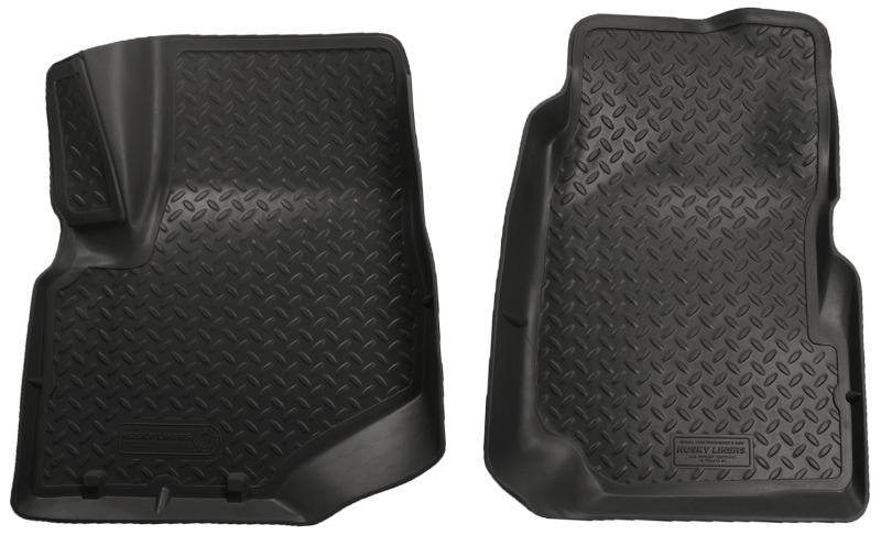 Husky Liners 02-08 GM Trailblazer/Bravada/Envoy/05-08 Saab 9-7X Classic Style Black Floor Liners - 32001