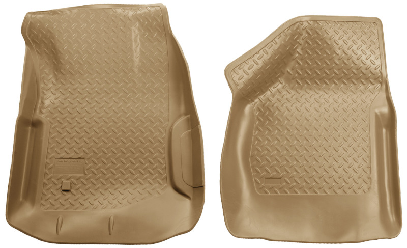 Husky Liners 00-07 Ford F Series SuperDuty Reg./Super/Super Crew Cab Classic Style Tan Floor Liners - 33853