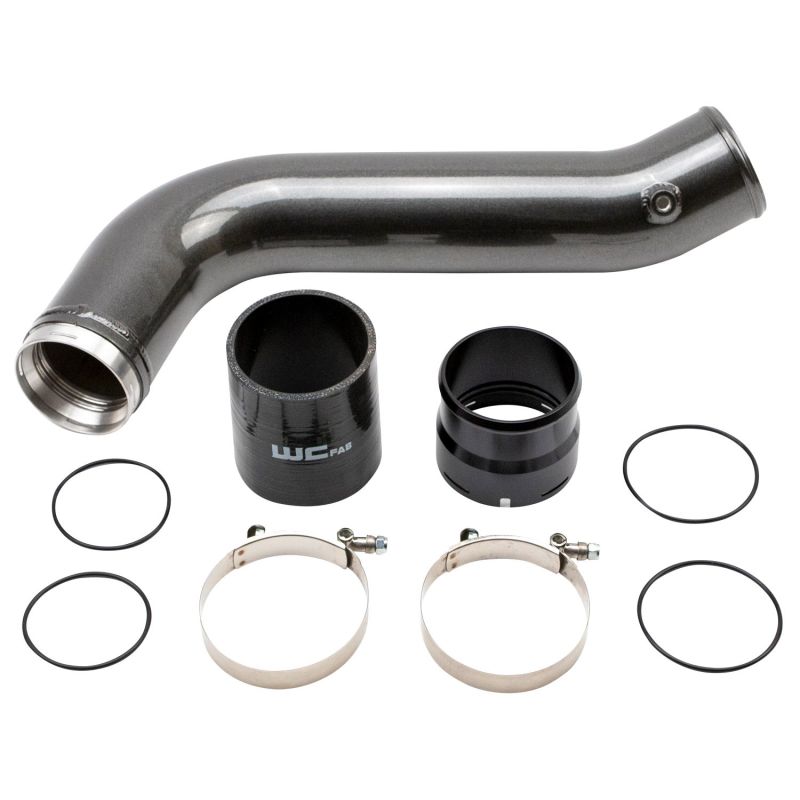 Wehrli 2020+ Chevrolet 6.6L L5P Duramax Passenger Side 3.5in Intercooler Pipe - Sparkle Copper - WCF100381-SC