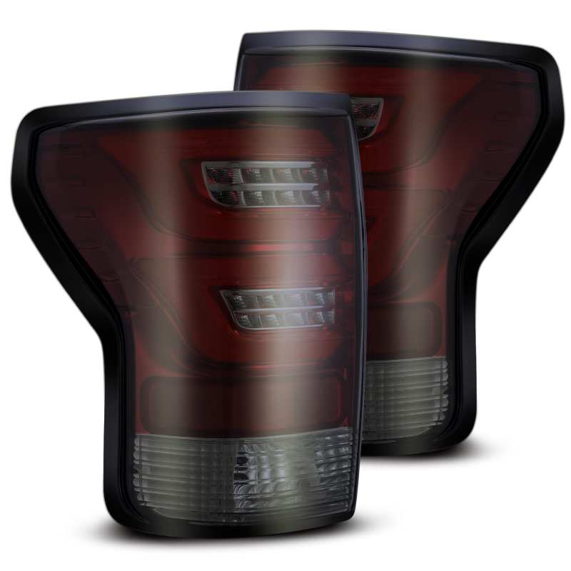 AlphaRex 07-13 Toyota Tundra PRO-Series LED Tail Lights Red Smoke - 670020