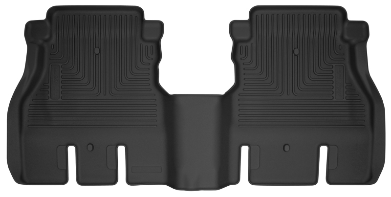 Husky Liners 2018 Jeep Wrangler 4 Door X-Act Contour Black Floor Liners (2nd Seat) - 54631