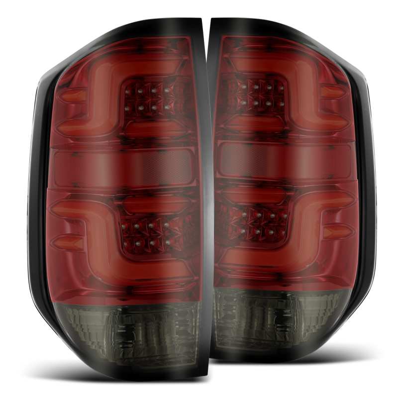 AlphaRex 14-20 Toyota Tundra PRO-Series LED Tail Lights Red Smoke - 672020