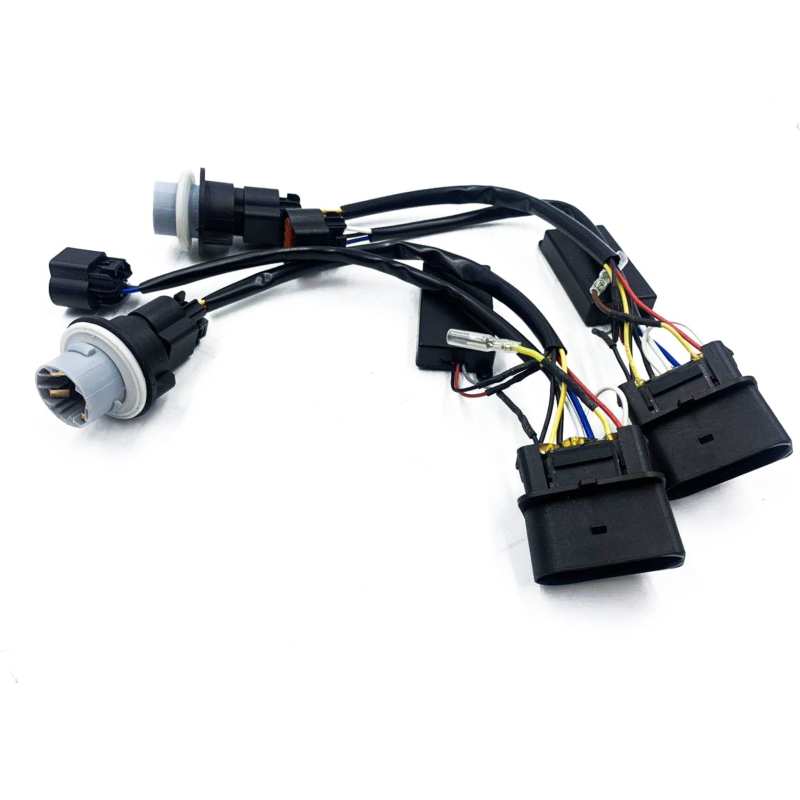 AlphaRex 13-18 Ram 1500 Wiring Adapter Stock Proj Headlight to AlphaRex Headlight Converters - 810003
