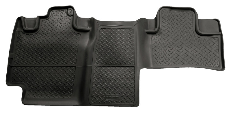 Husky Liners 04 1/2-08 F-150 Super Cab Classic Style 2nd Row Black Floor Liners - 63671