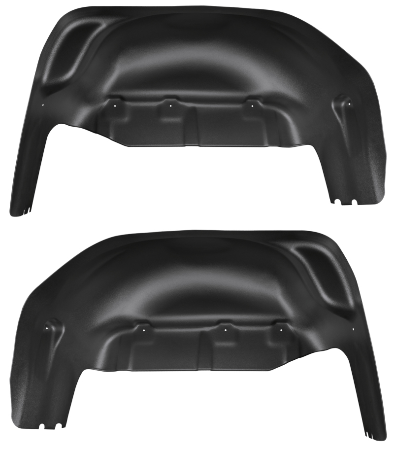 Husky Liners 2019 GMC Sierra 1500 Black Rear Wheel Well Guards - 79071