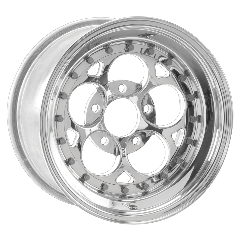 Weld Magnum III 15x4 / 5x4.5 BP / 1.5in. BS Polished Wheel - Non-Beadlock - 792P-54202