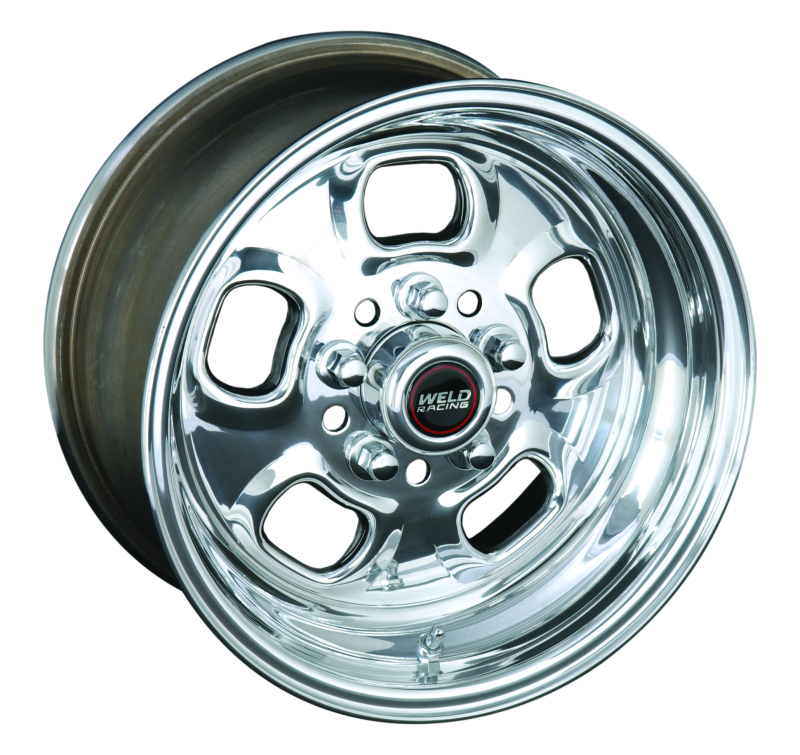 Weld Rodlite 15x7 / 5x4.5 & 5x4.75 BP / 3.5in. BS Polished Wheel - Non-Beadlock - 93-57346