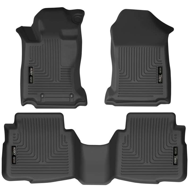 Husky Liners 2020 Subaru Legacy/Outback WeatherBeater Black Front & 2nd Seat Floor Liners - 95541