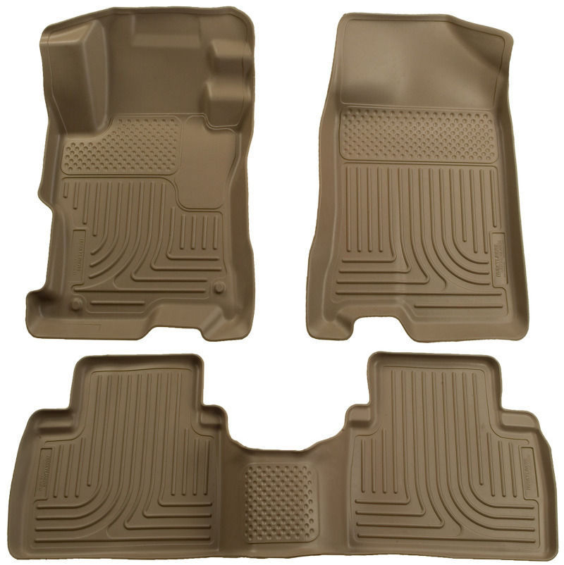 Husky Liners 04-09 Toyota Prius WeatherBeater Combo Tan Floor Liners - 98523