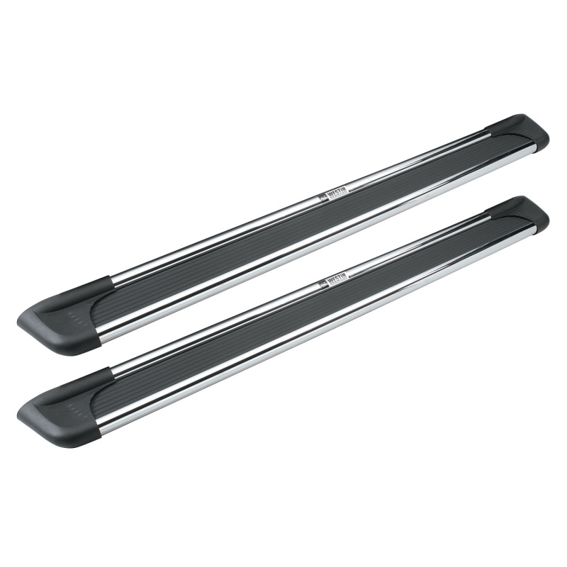 Westin Sure-Grip Aluminum Running Boards 85 in - Polished - 27-6650