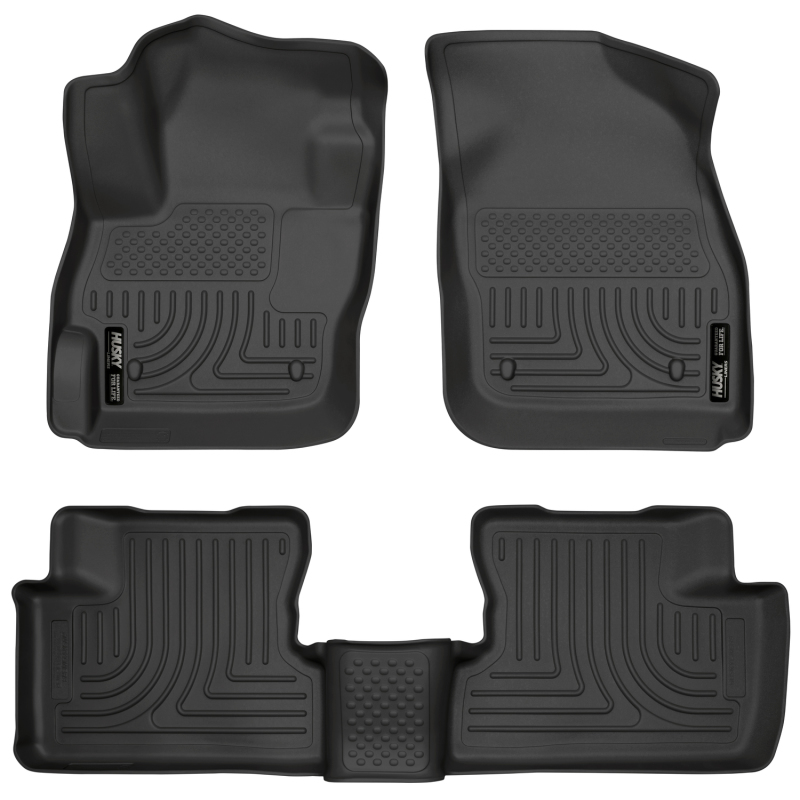 Husky Liners 10-12 Mazda 3 WeatherBeater Combo Black Floor Liners - 98631